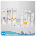 Free sample empty hand cream facial cleansing laminated plastic tube packaging